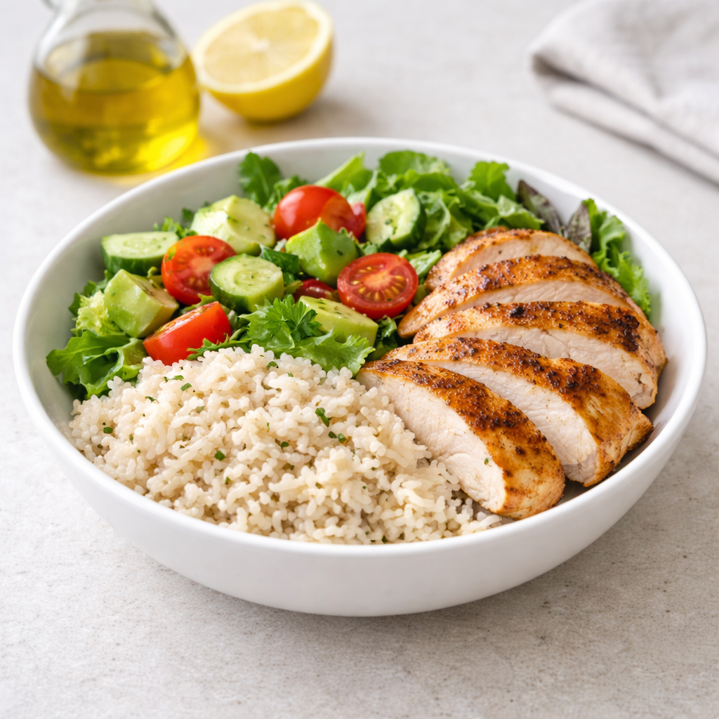 Healthy high protein recipe